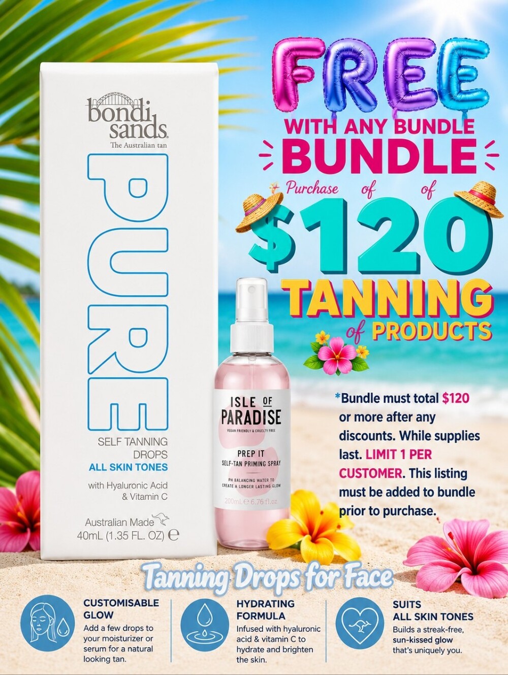 Bondi Sands Face Self Tanning Drops